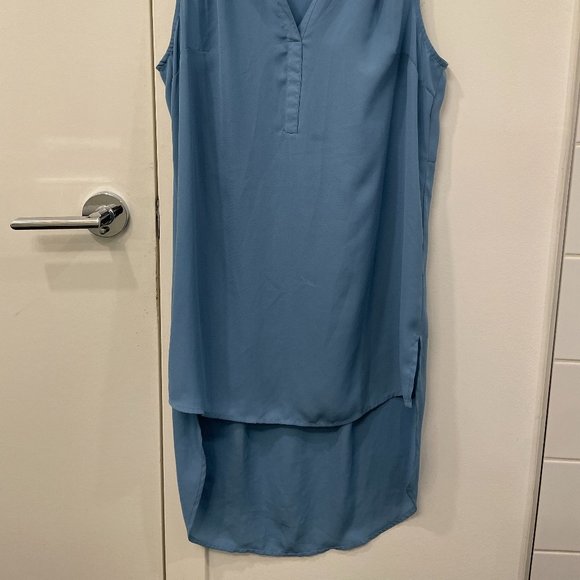 Daniel Rainn sleeveless blue top, M - Picture 3 of 4